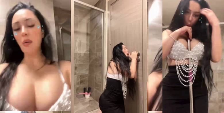 Kapıya Vileda Sapına Meme Aralı Sakso Yapan Fena Hatun